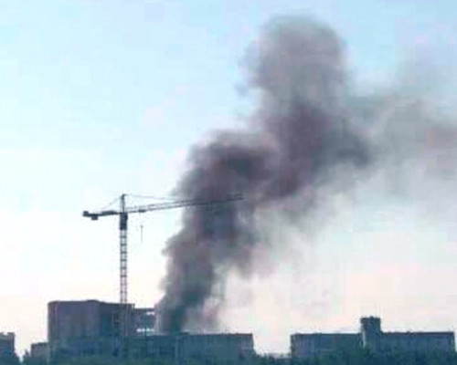 В Киеве, в результате взрыва, повреждён объект инфраструктуры