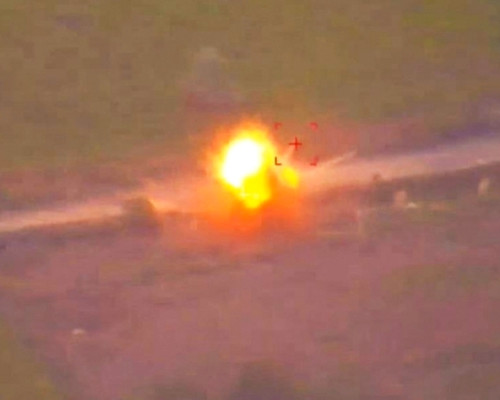 Российские военные уничтожили ещё один американский танк Abrams