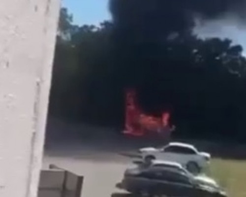 В Ростовской области взорвалась машина начальника военной части